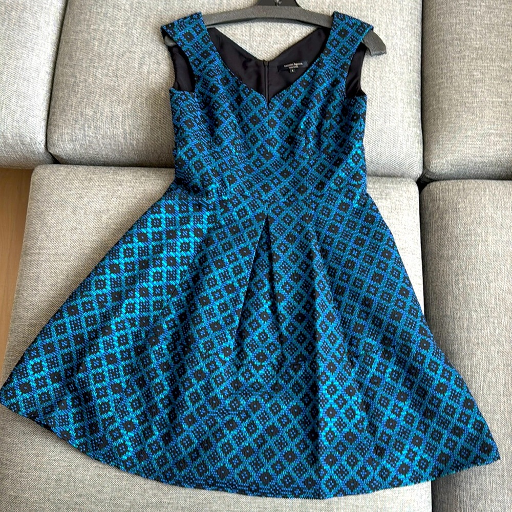 Nanette Lepore A-lined dress in blue